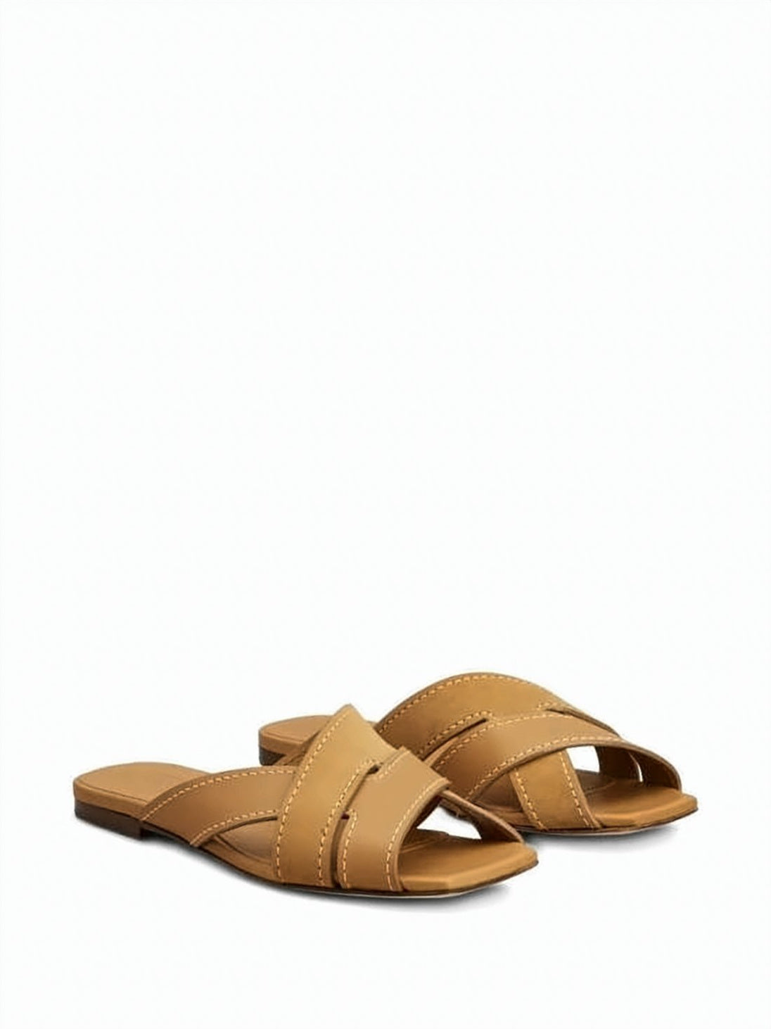 Slip-On Mules with Square Toe