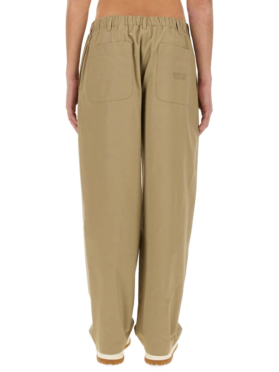 Classic Regular Fit Cotton Poplin Pants