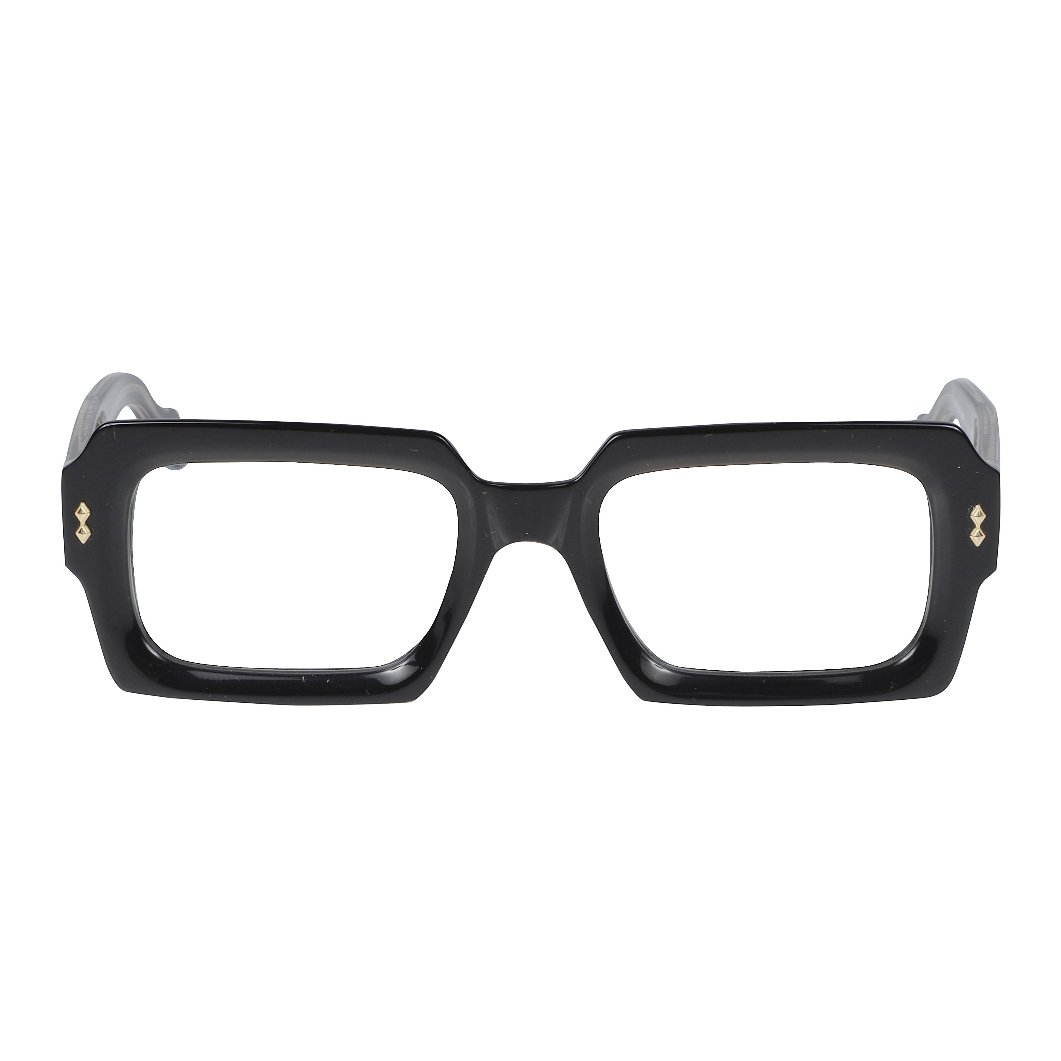 Evy Glamour Bold Rectangular Frame Sunglasses