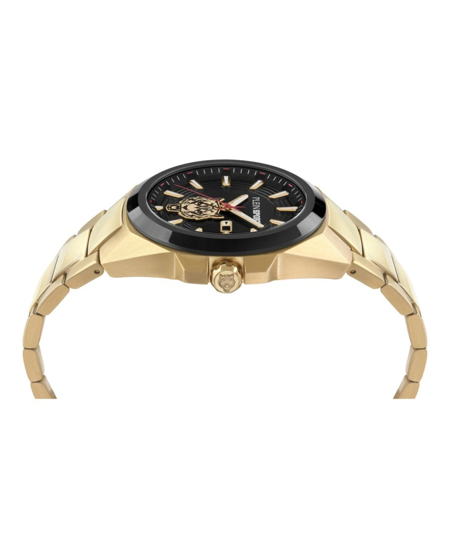 Tigermaster Bracelet Watch With Black Enamel Dial