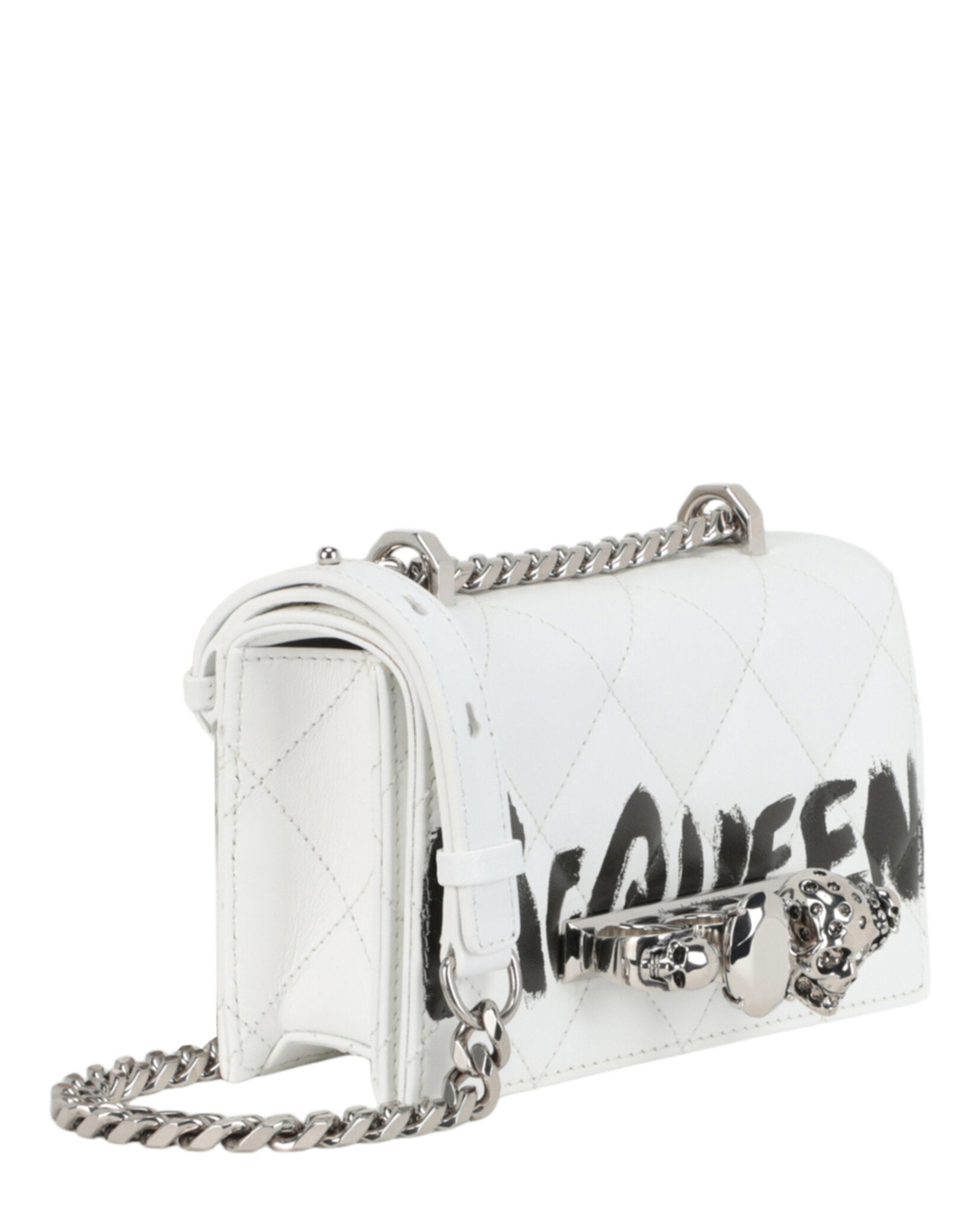 Mini Graffiti Jeweled Shoulder Bag