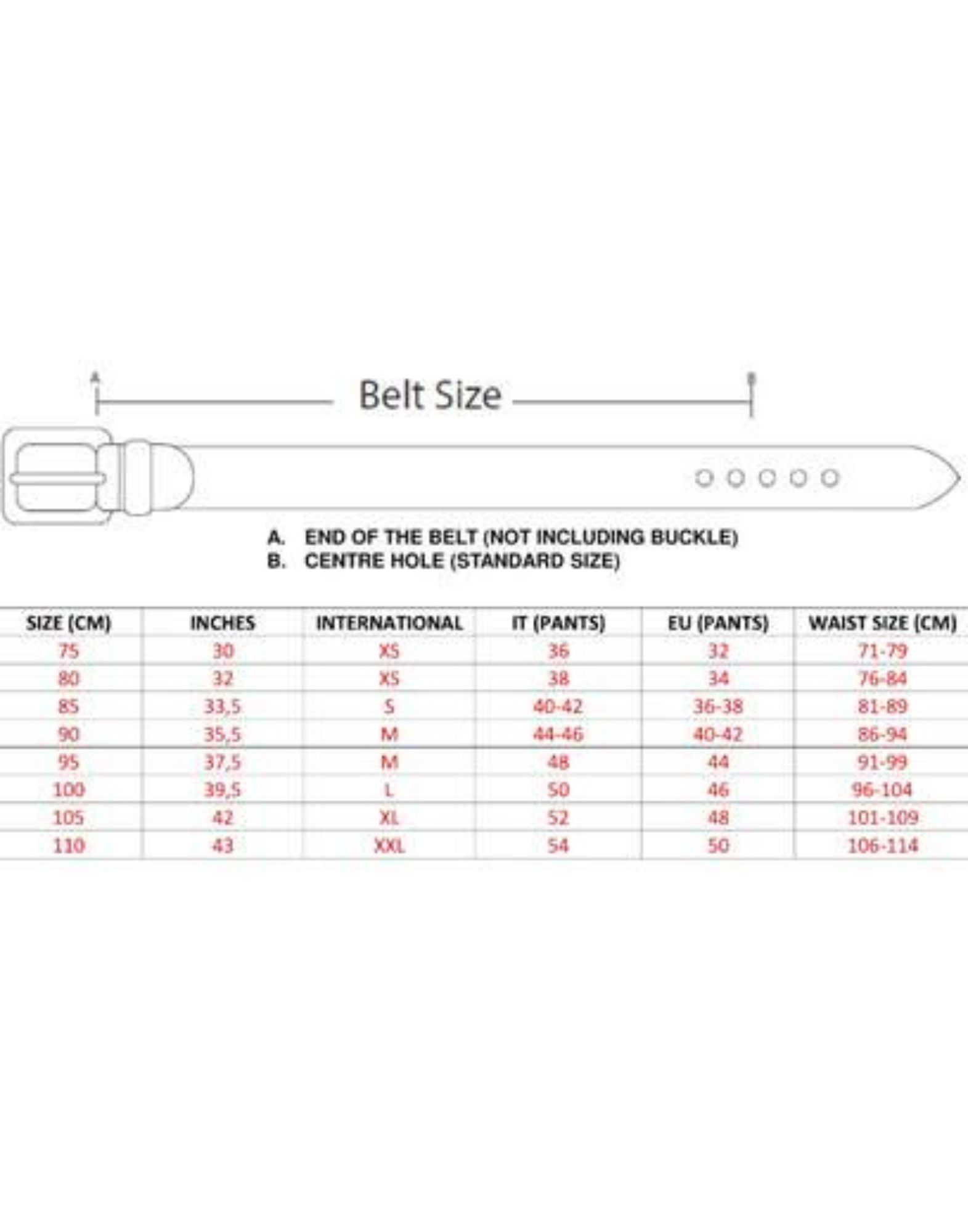 Studs Leather Belt – Black Studded Belt - Clear Buckle