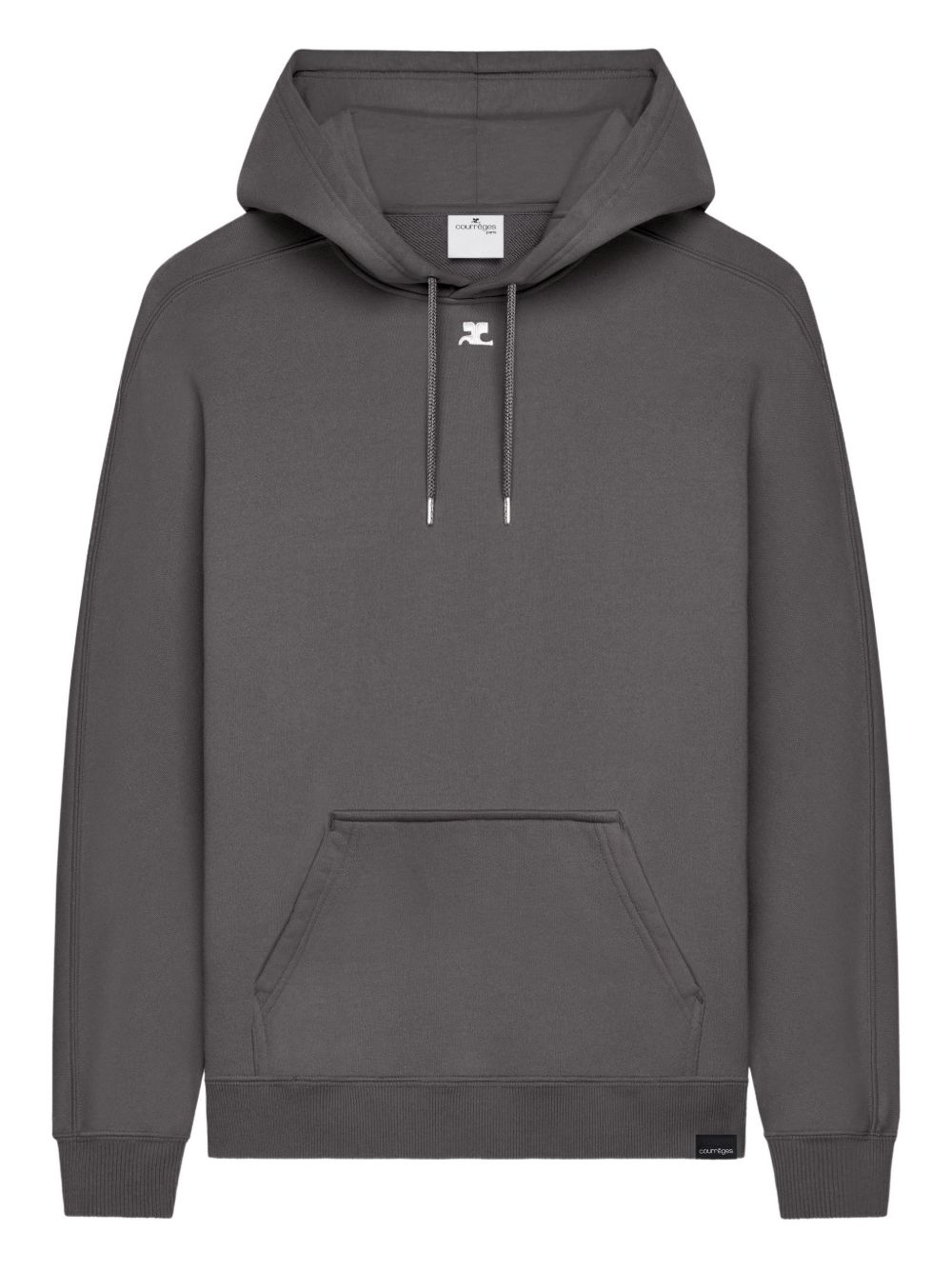 Relaxed Fit Grey Hoodie