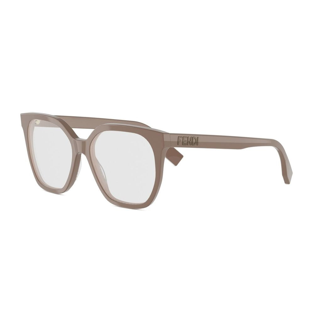 Fe50087I Lettering Square Glasses