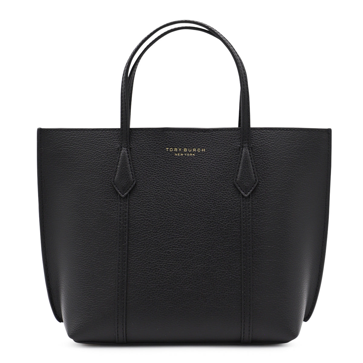 Black Leather Small Perry Tote