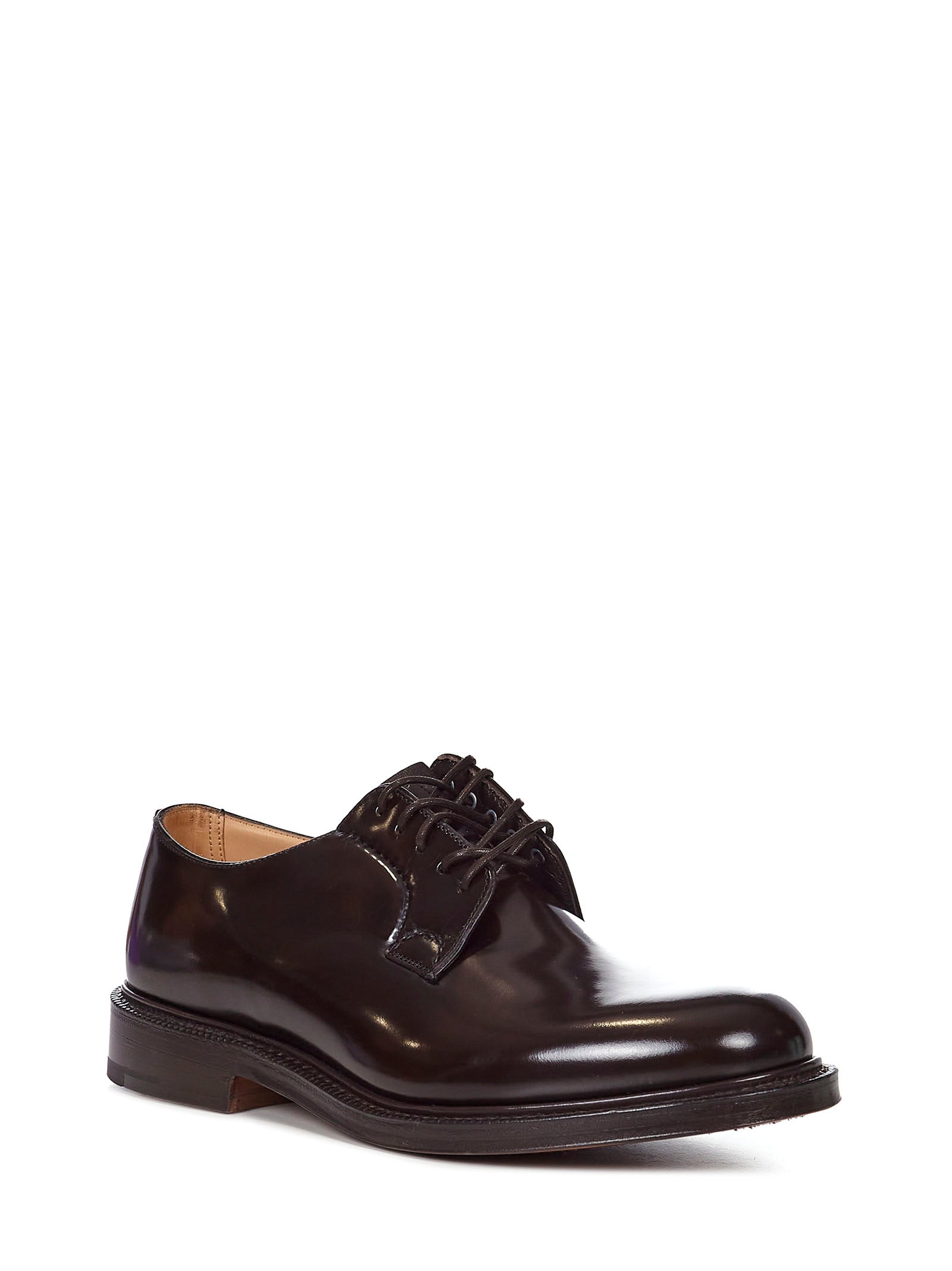 Calfskin Leather Derby Shoes