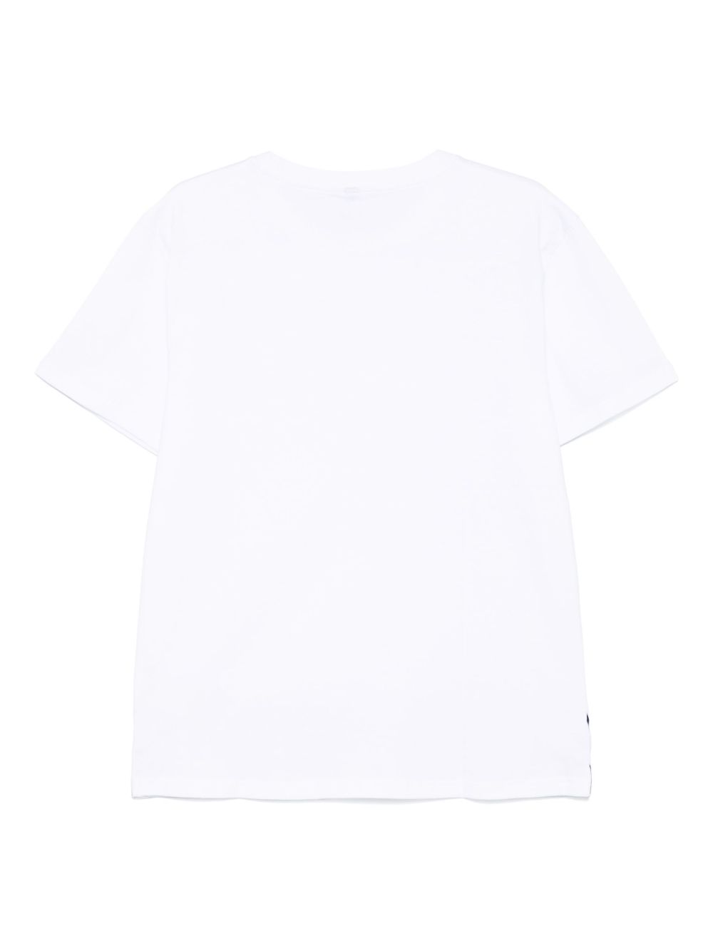 Graphic White Crew Neck T-Shirt
