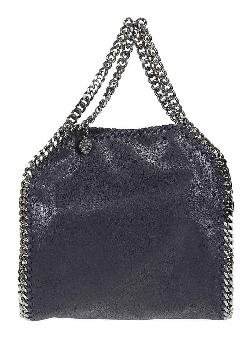 Mini Tote Bag With Silver Chain