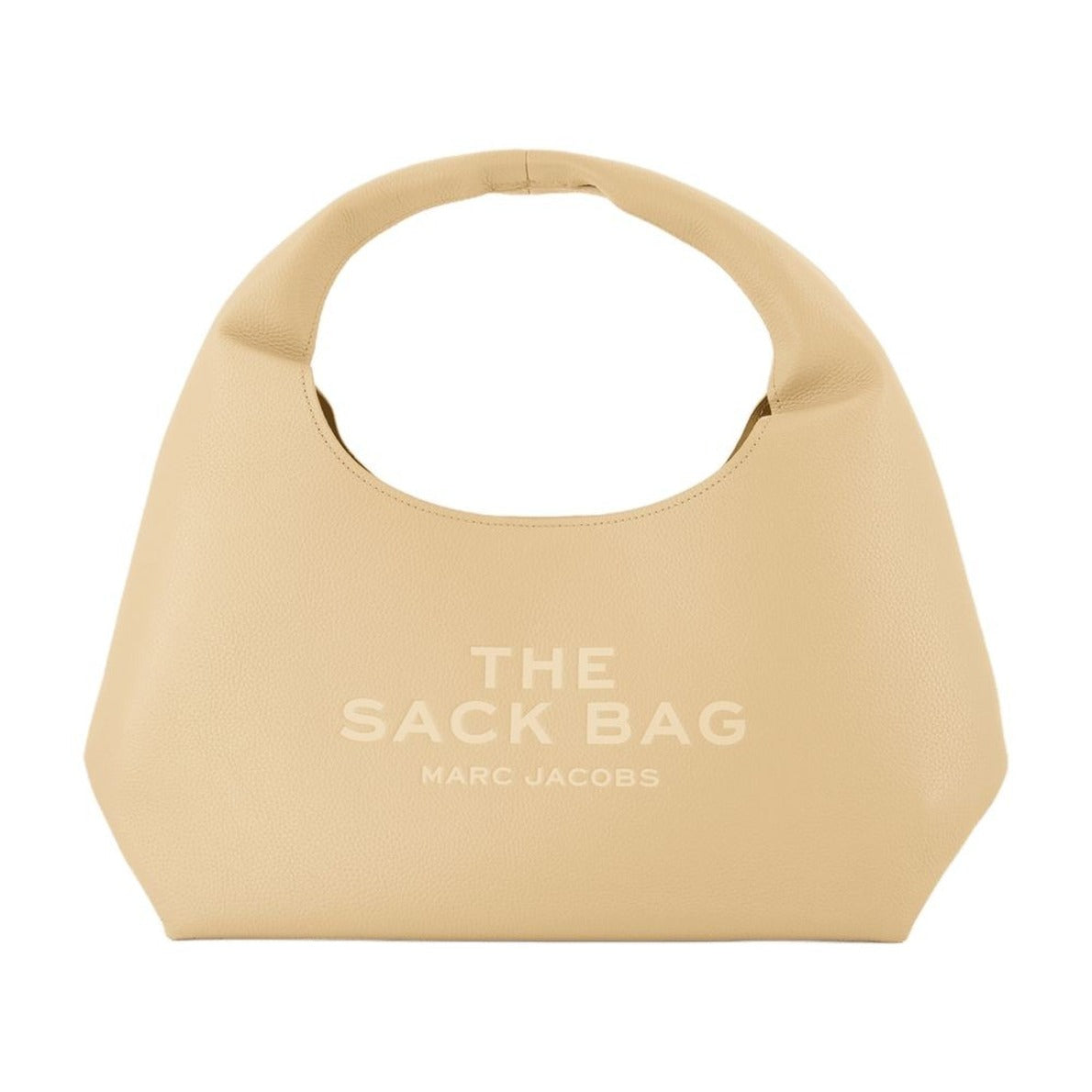The Sack Shoulder Bag - Leather - Beige