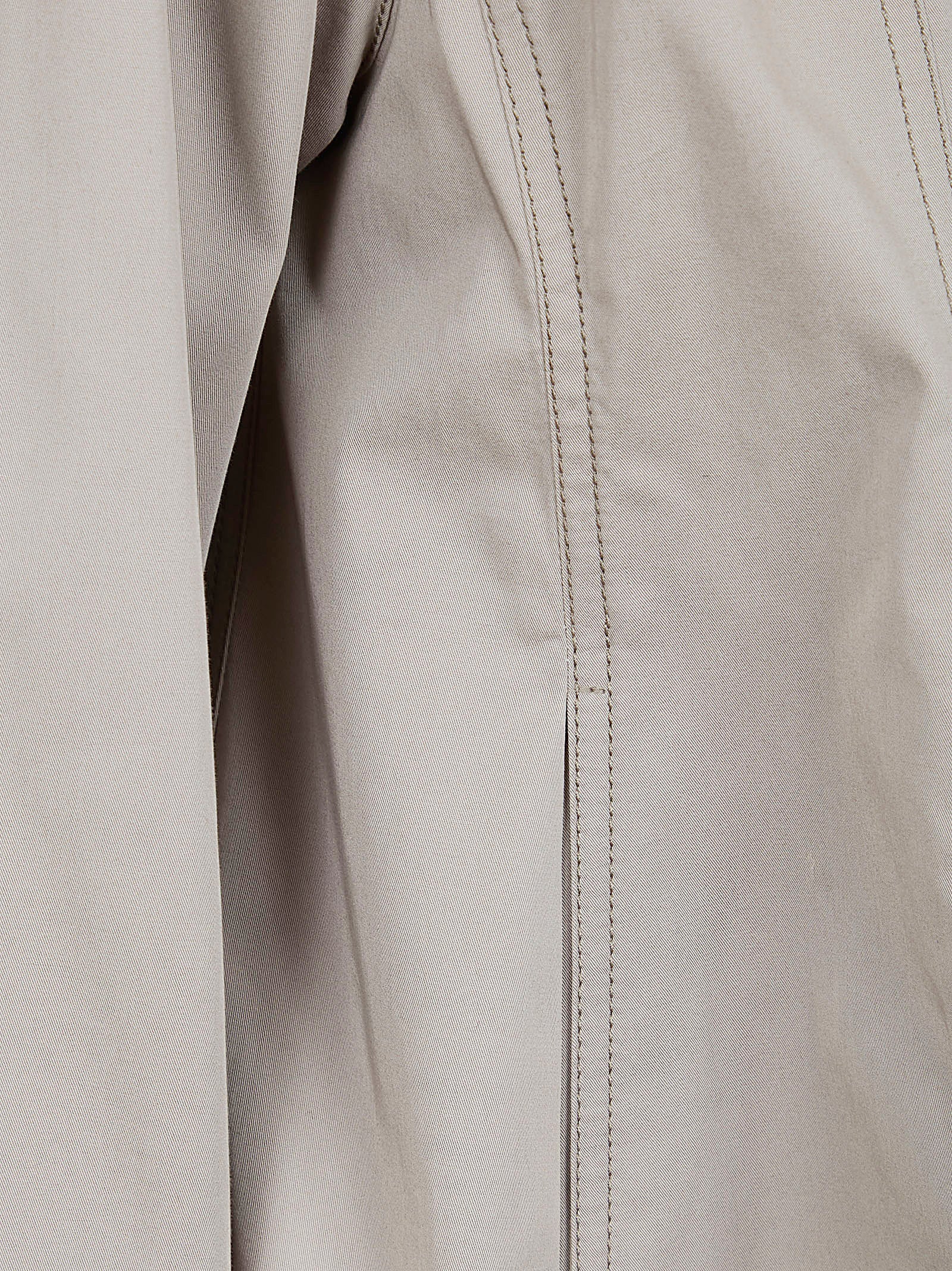 Water-Repellent Cotton Gabardine Cape