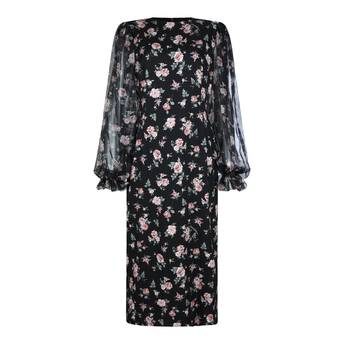 Black Silk Dress