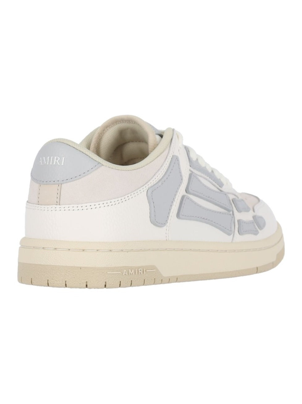 Low Top Sneakers With Grayscale Accents
