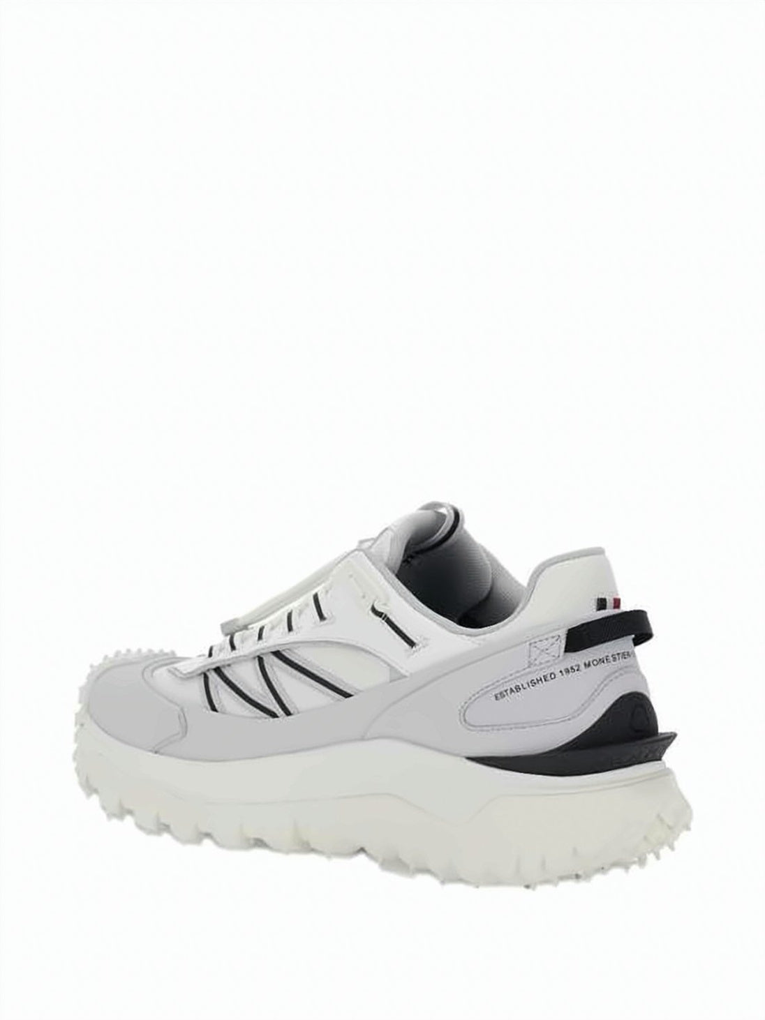 Layered Design Sneakers with Rugged Sole