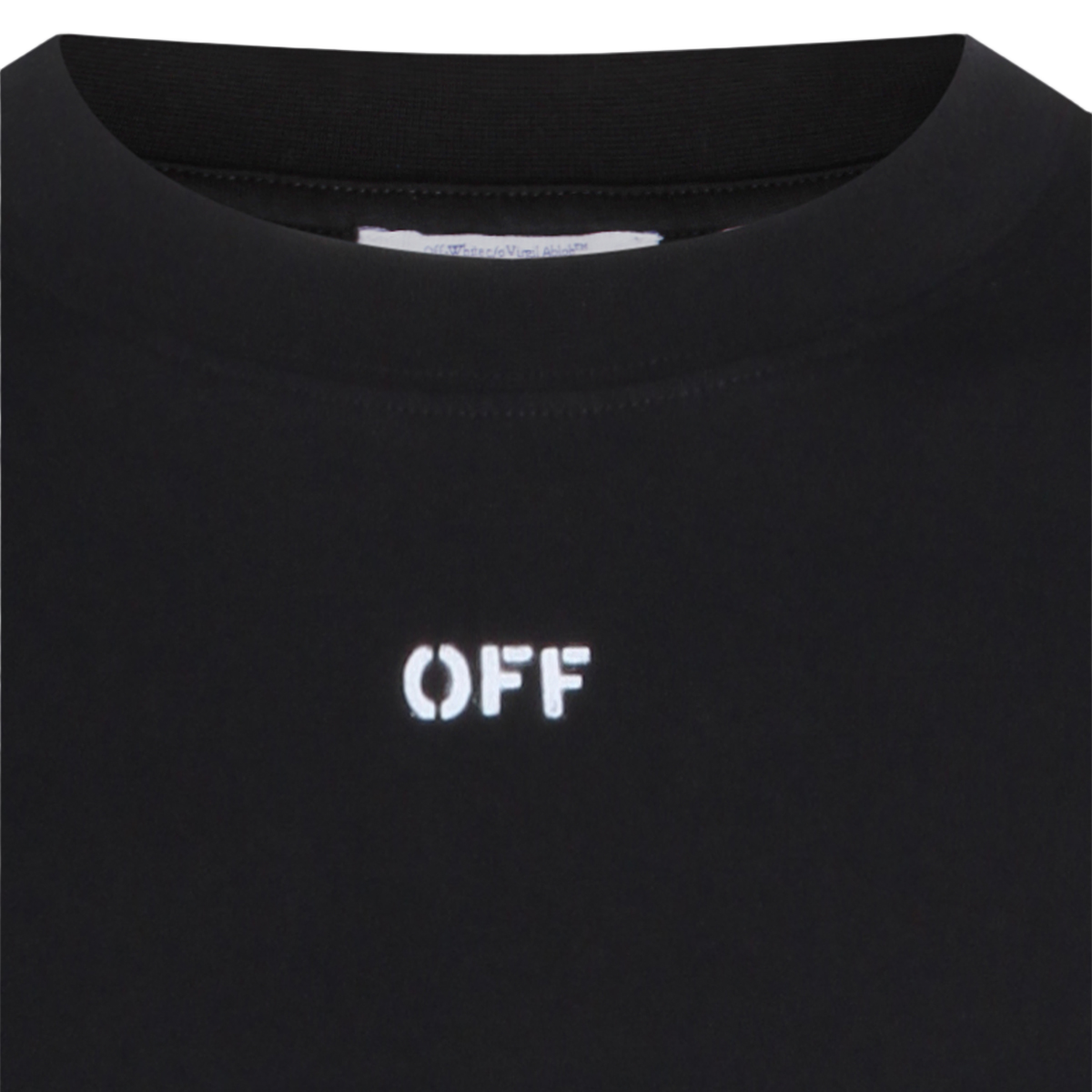 Graphic Black T-Shirt With Abstract Back Design