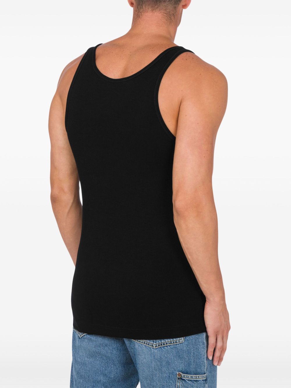 Racerback Black Tank Top
