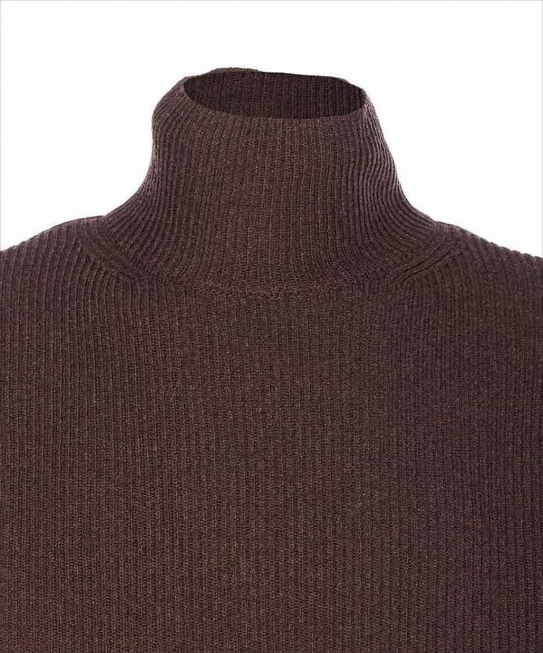 Ribbed Turtleneck Sweater