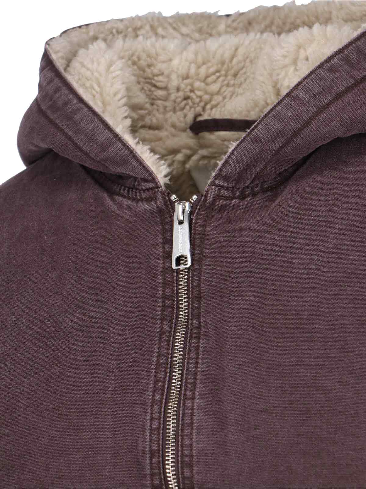 Purple Mitch Double-Zip Lambskin Lining Jacket