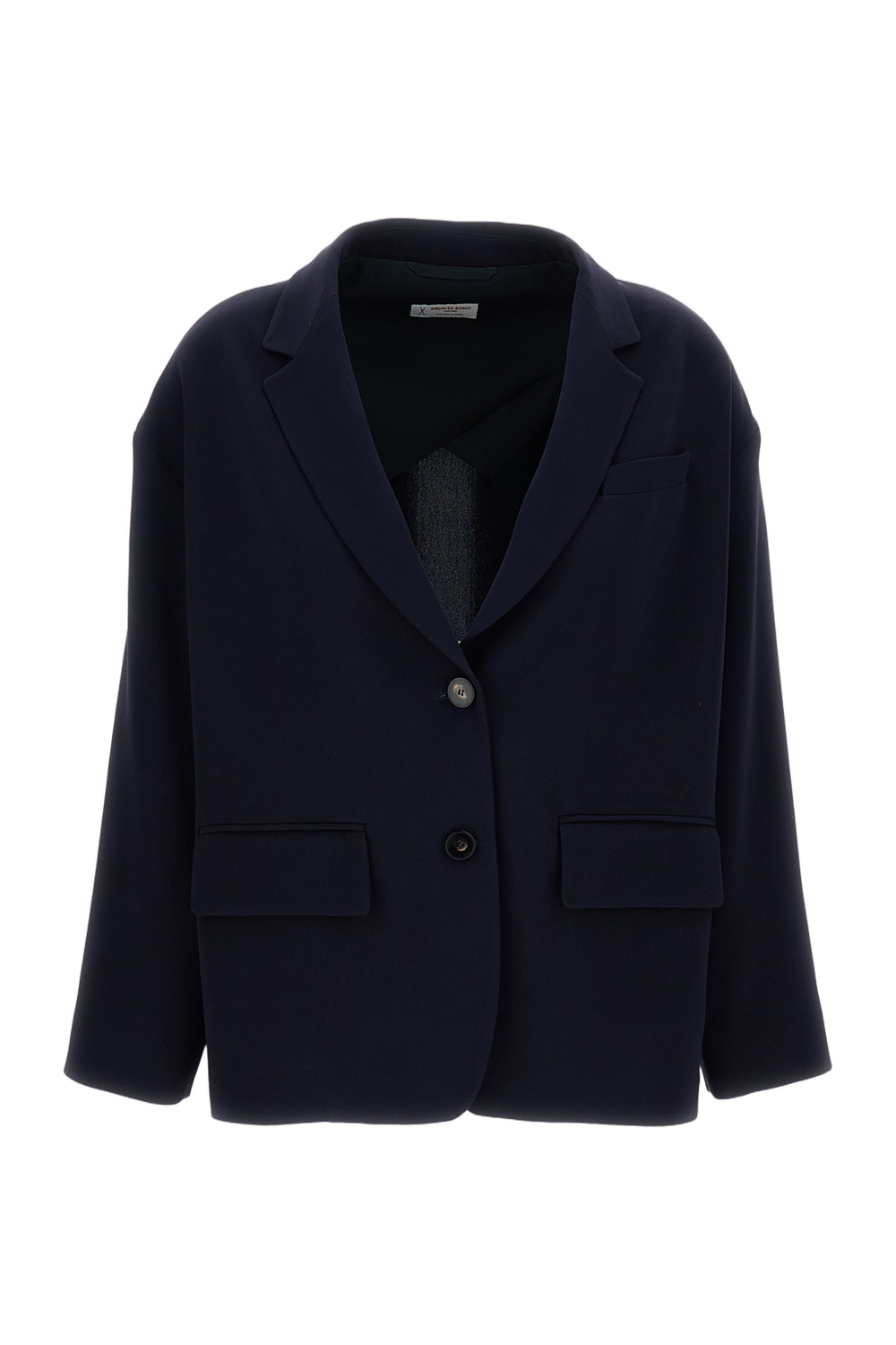Single-Breasted Relaxed Blazer