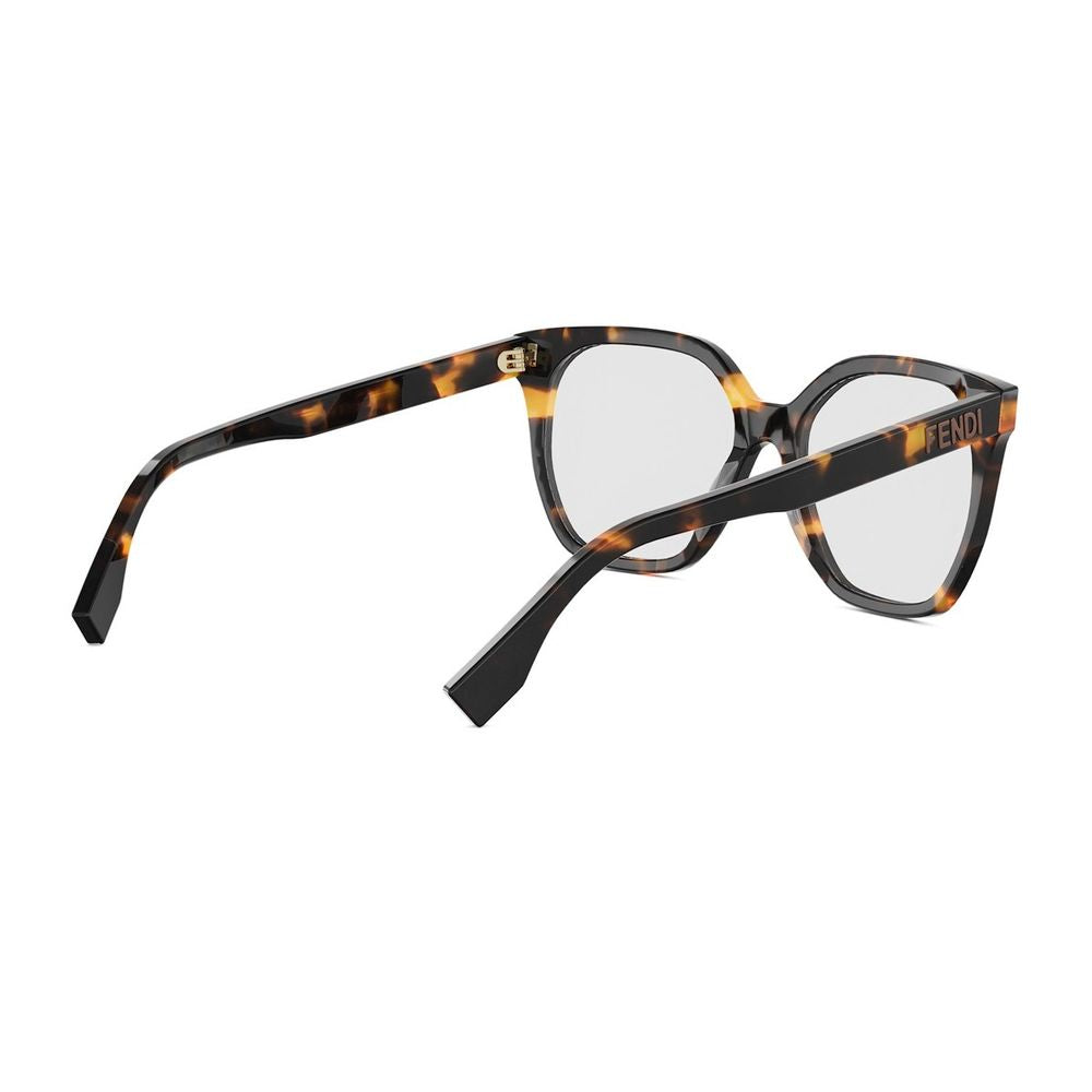 Fe50087I Lettering Havana Glasses