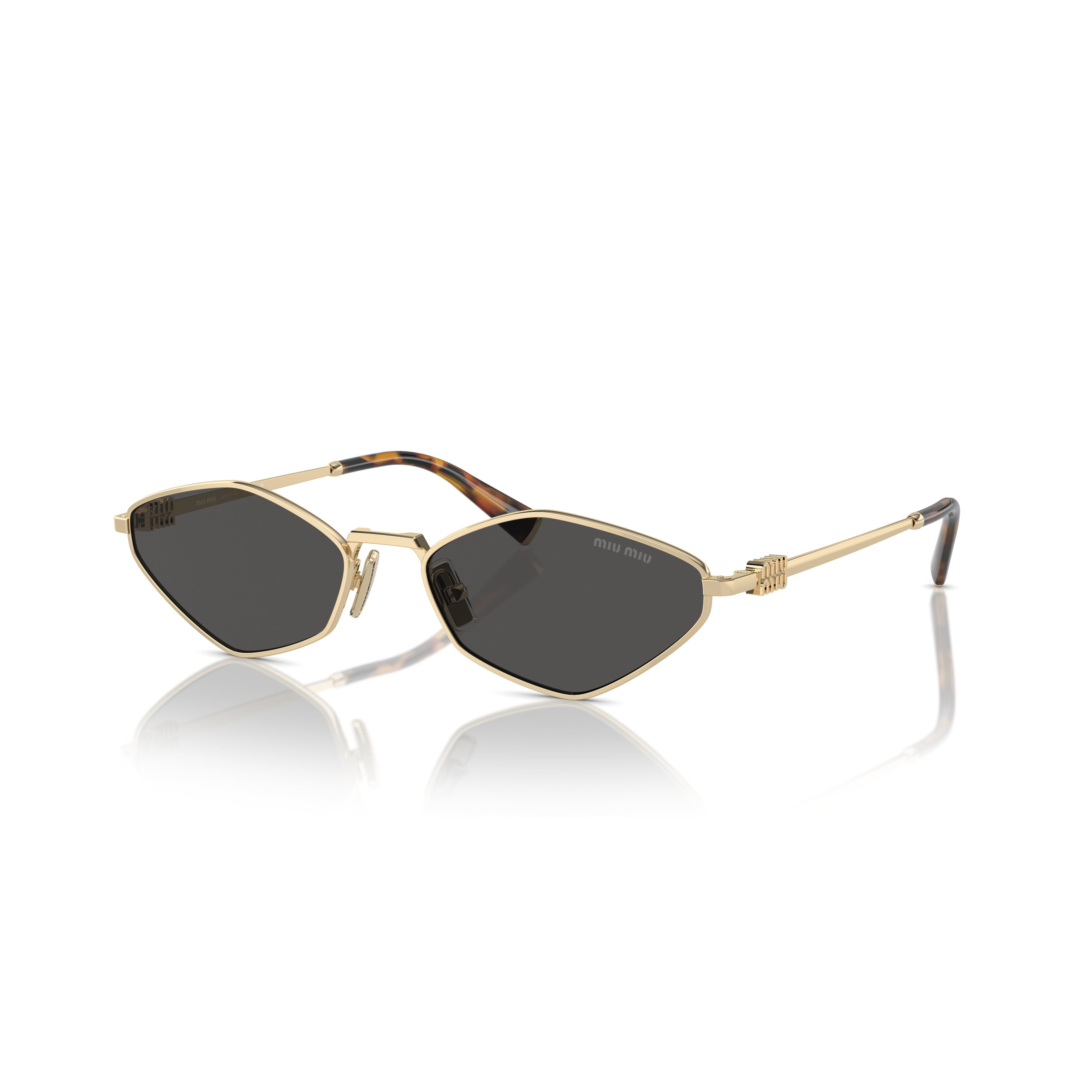 0mu 56zs Angular Geometric Sunglasses