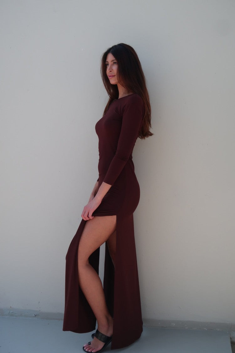 Maha Dress Mocha