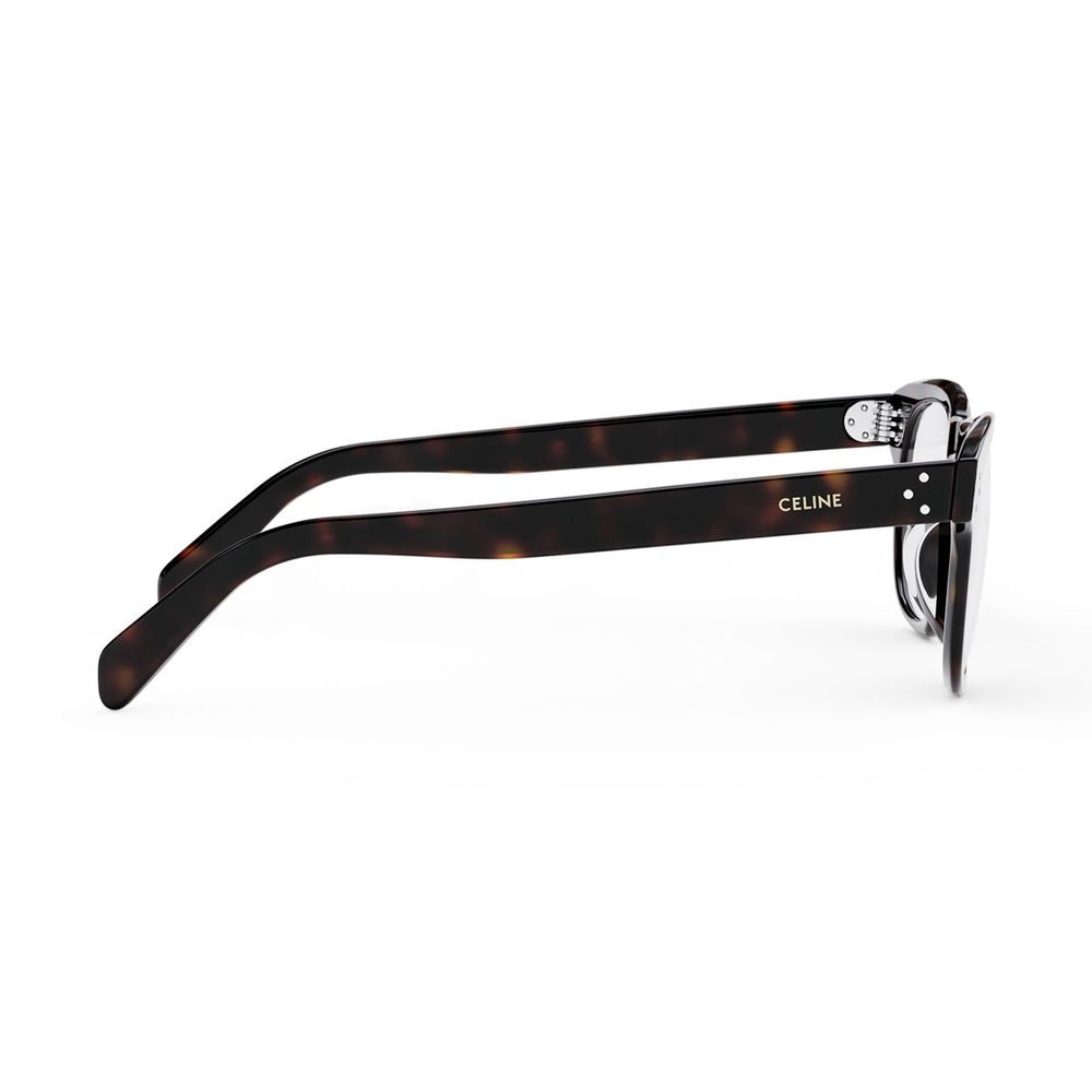 3 Dots Hd Havana-Pattern Squared Frame Sunglasses
