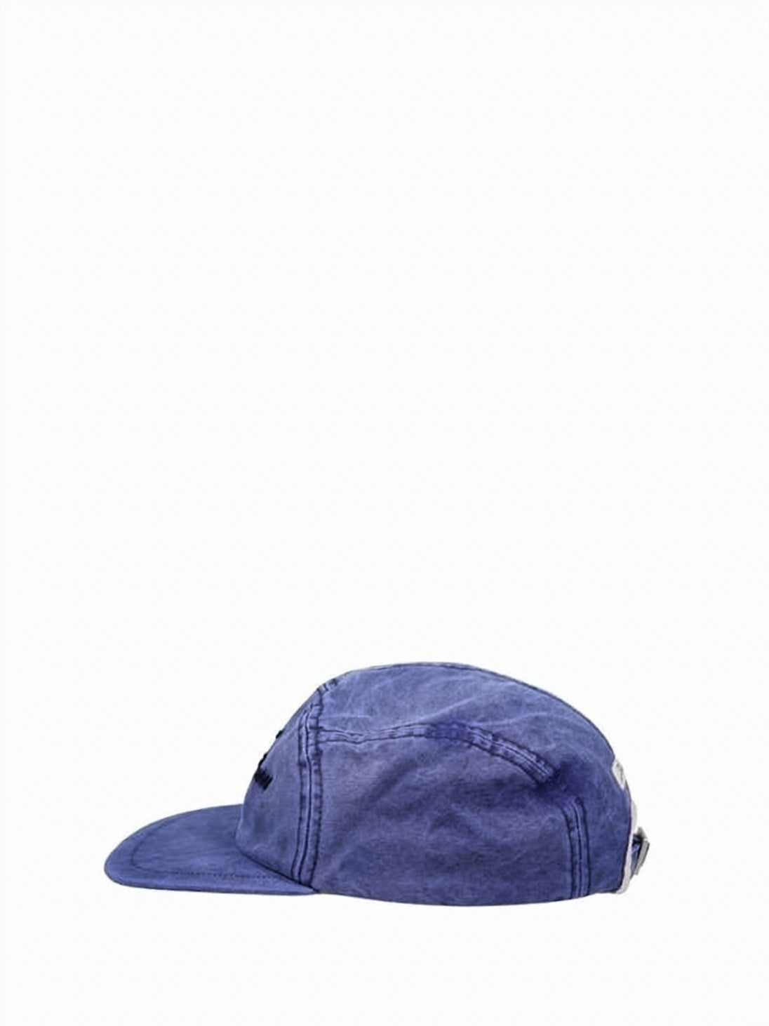 Washed Cotton Five-Panel Cap with Embroidered Logo