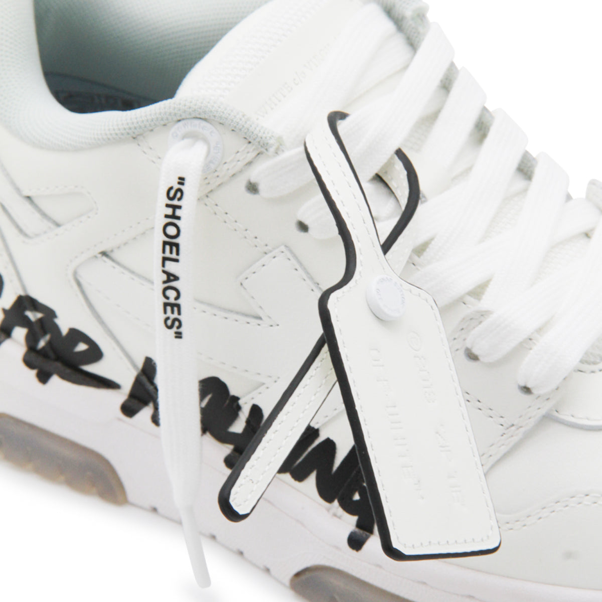 White Leather Out Of Office Sneakers