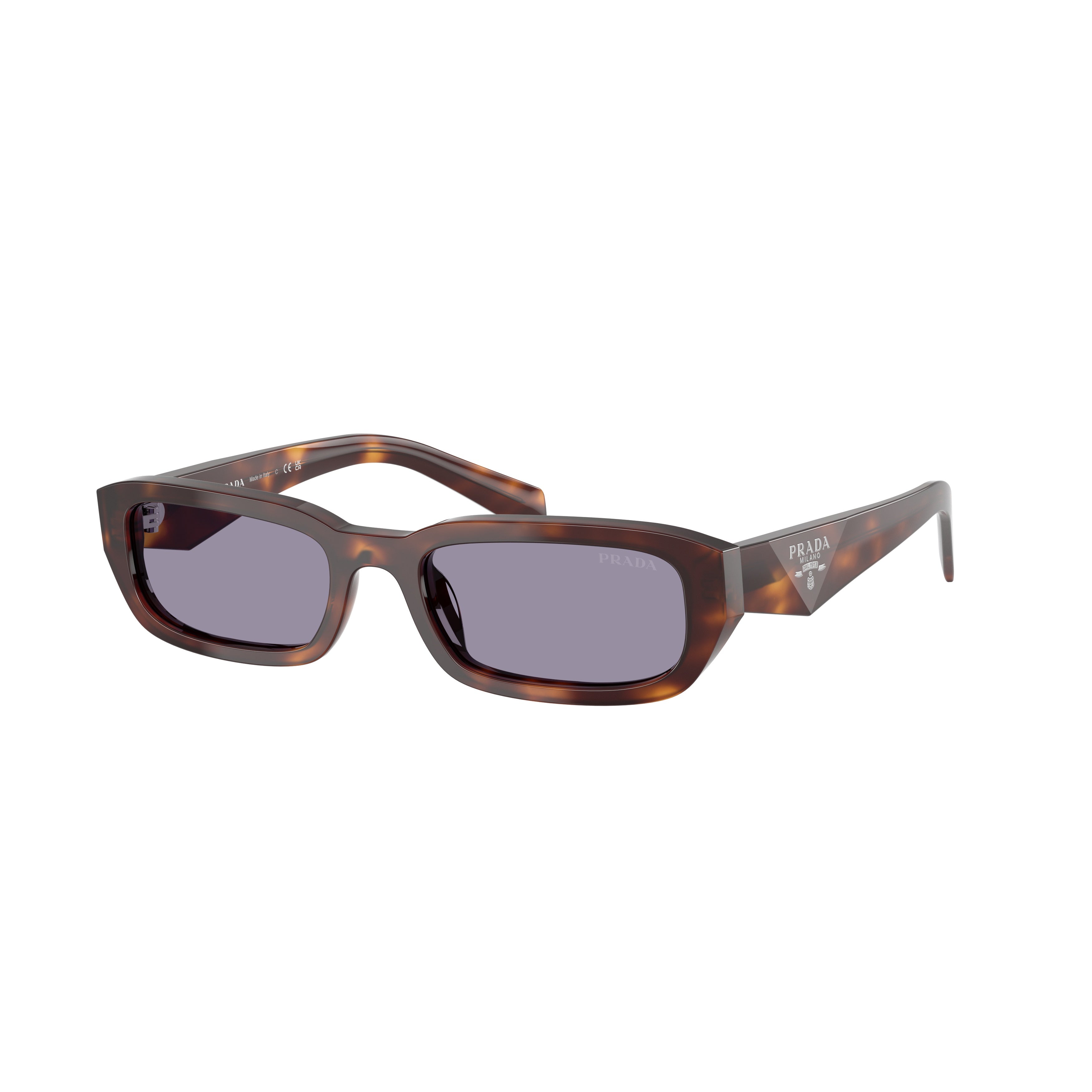 0pr B06s Rectangular Tortoiseshell Acetate Sunglasses