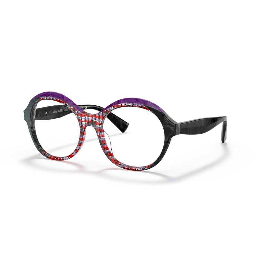 3118 Vista Round Acetate Eyeglasses in Artistic Pattern