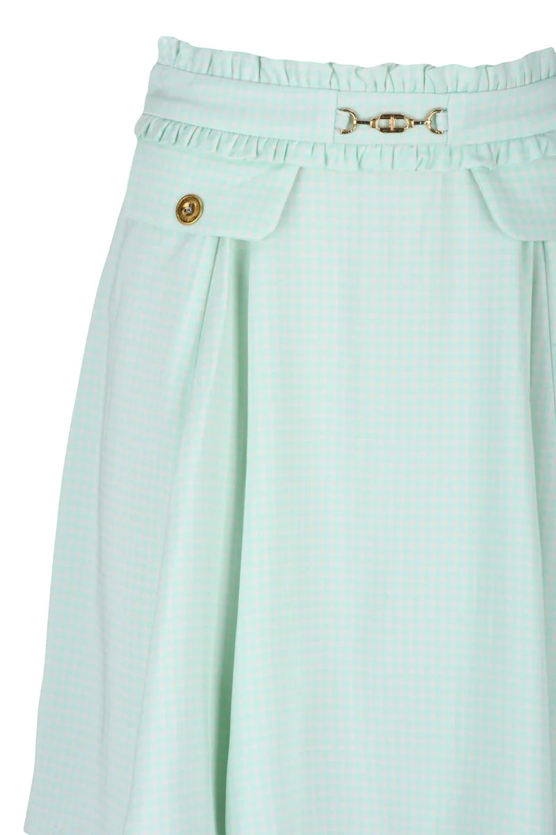 A-Line Skirt - Aquamarine