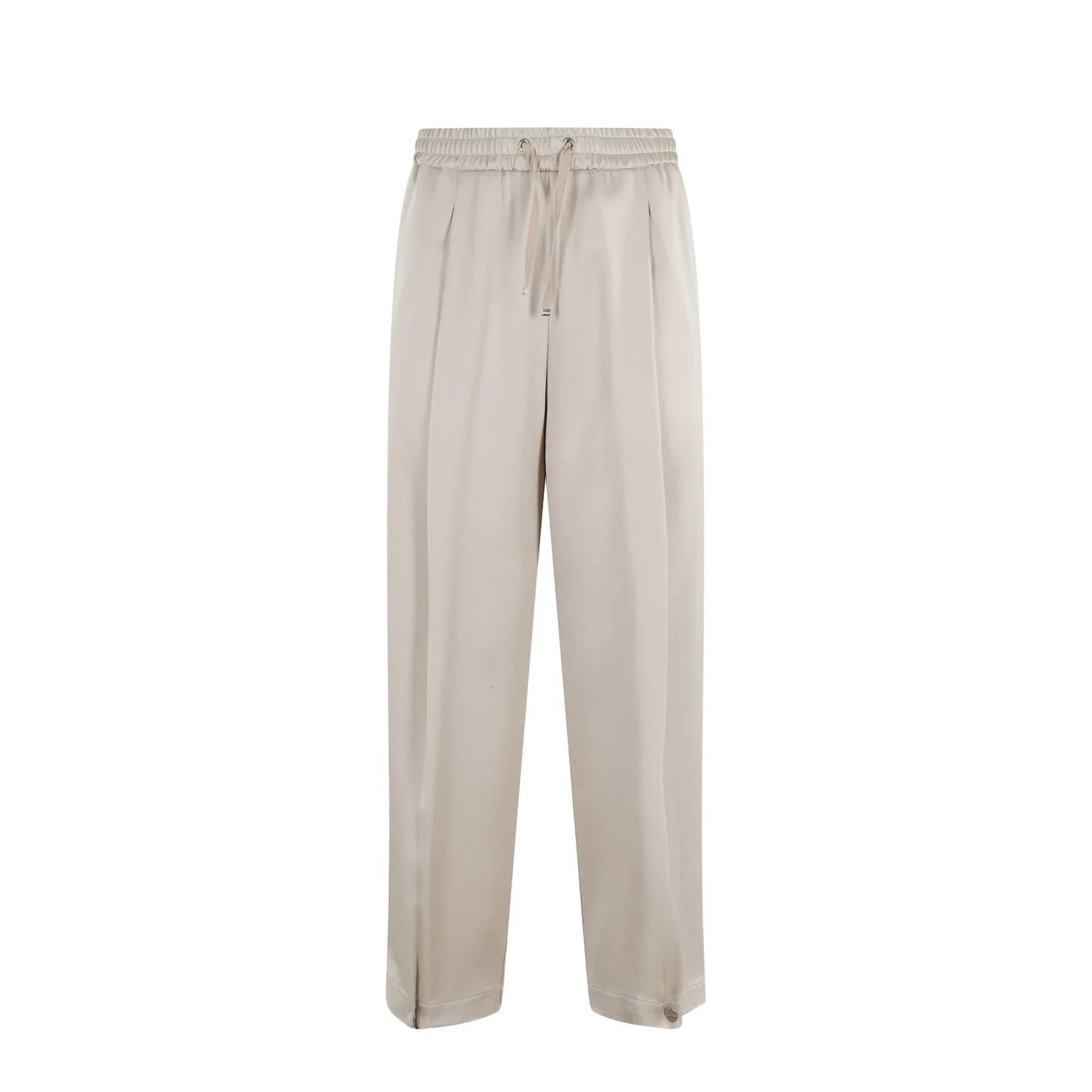 Pleated Drawstring Pants