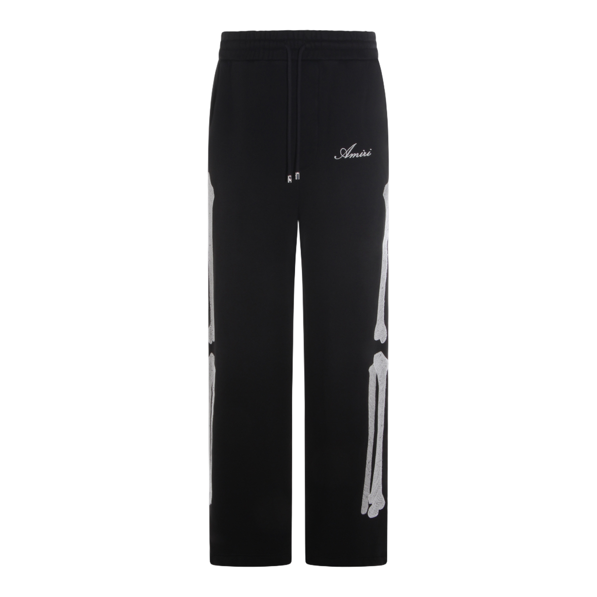 Relaxed Fit Black Trousers