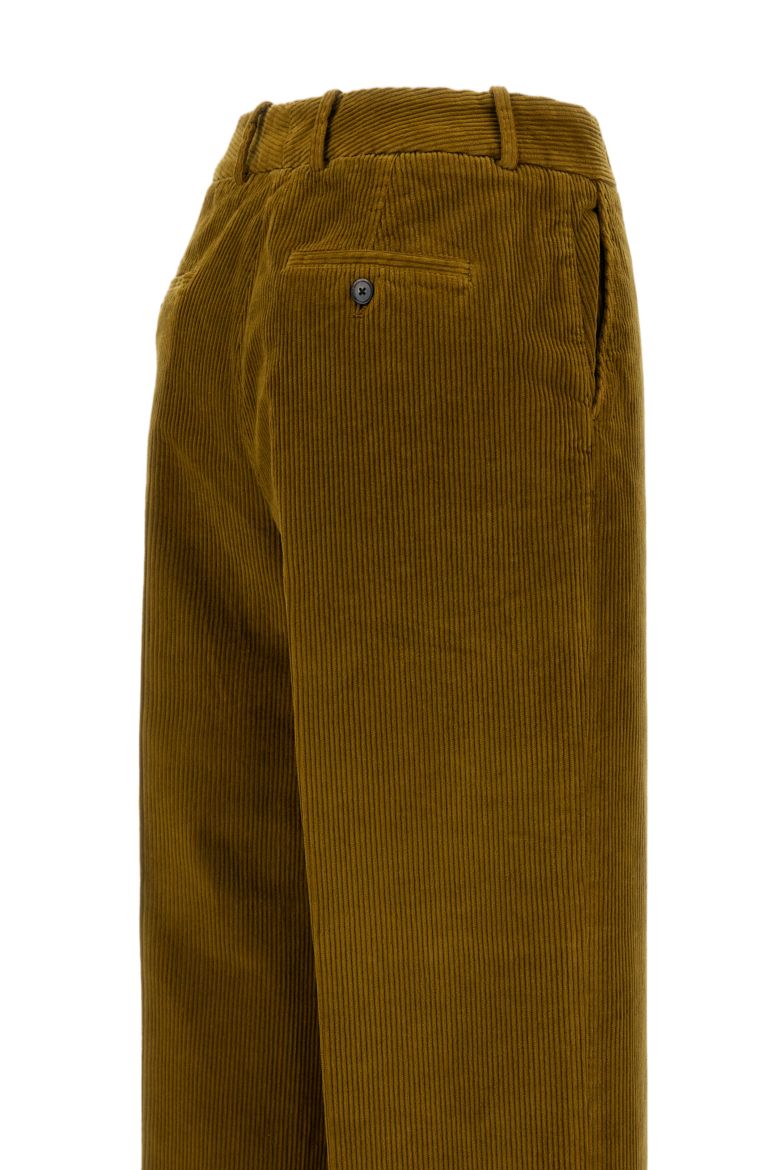 Tailored Brown Trousers With Clean Silhouette