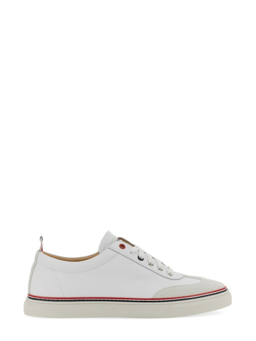 Low-Top Leather Sneaker
