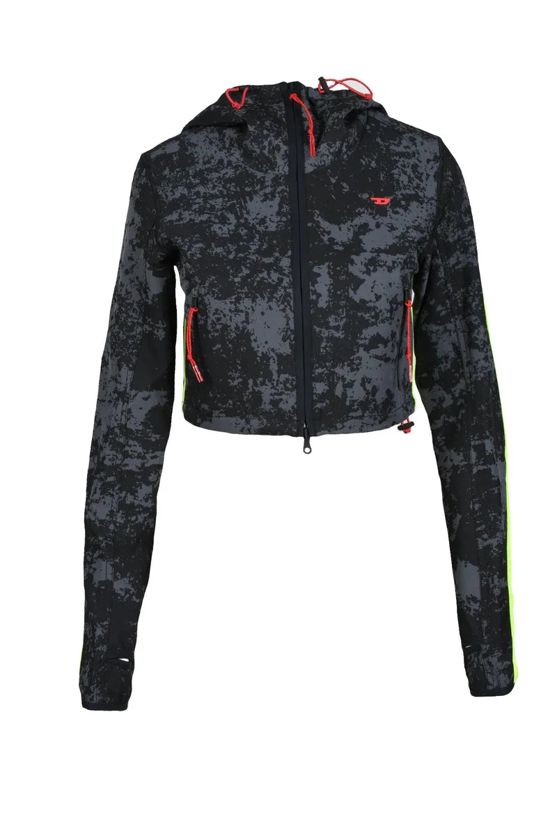 Technical Coat - Black/Grey