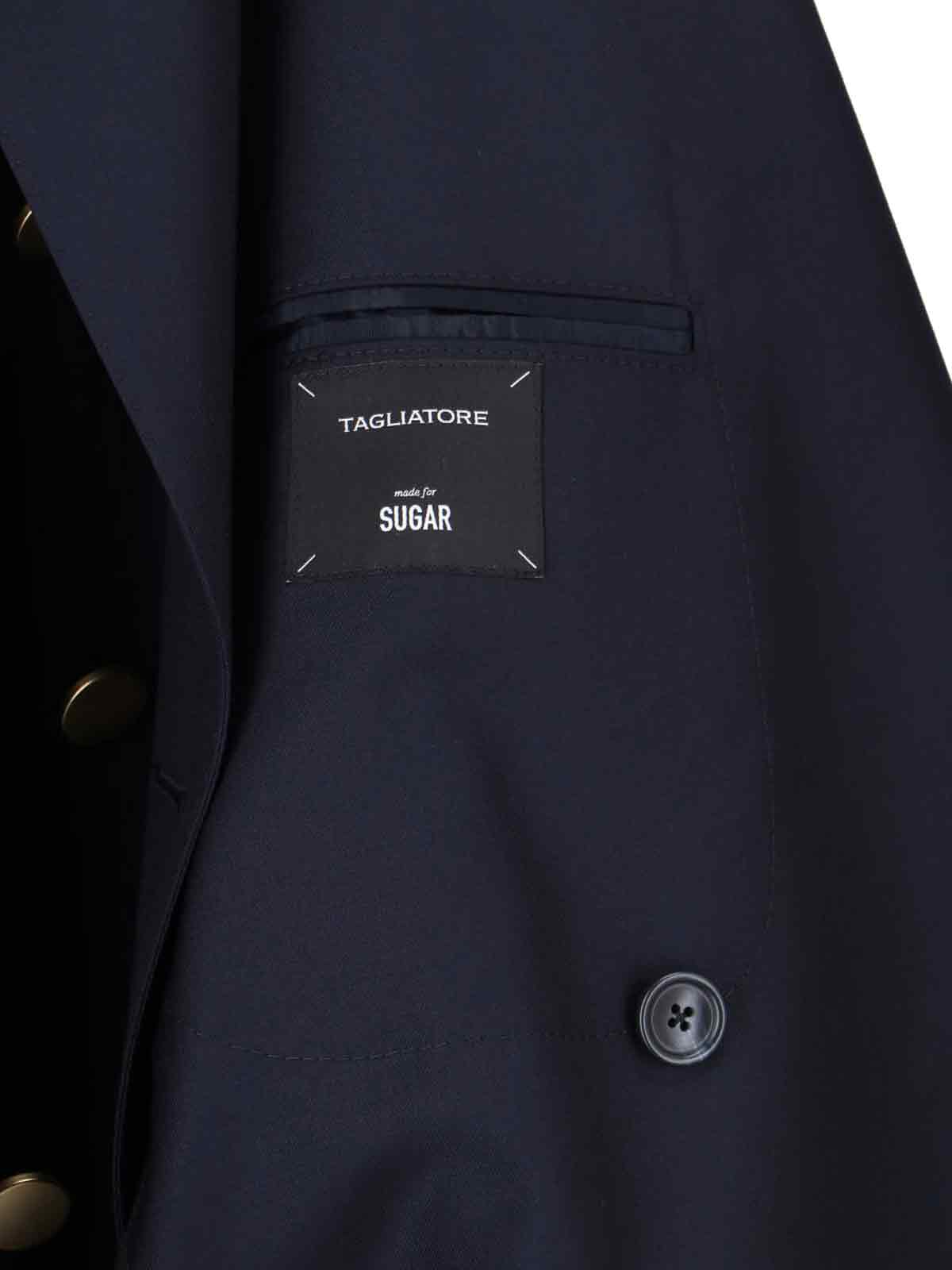 Double-Breasted Blazer – Blue