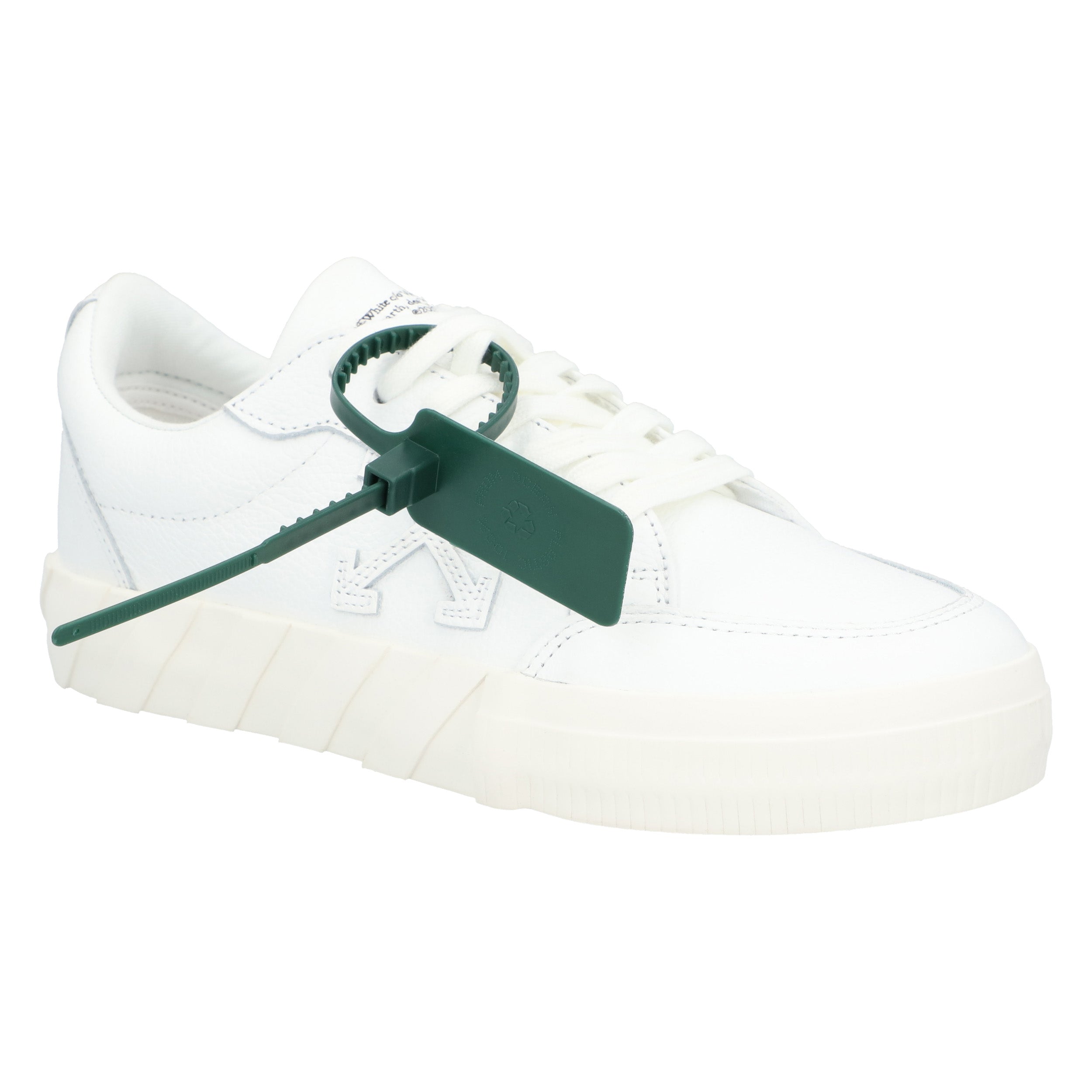 White Fashion' Vulcanized Low-Top Sneakers