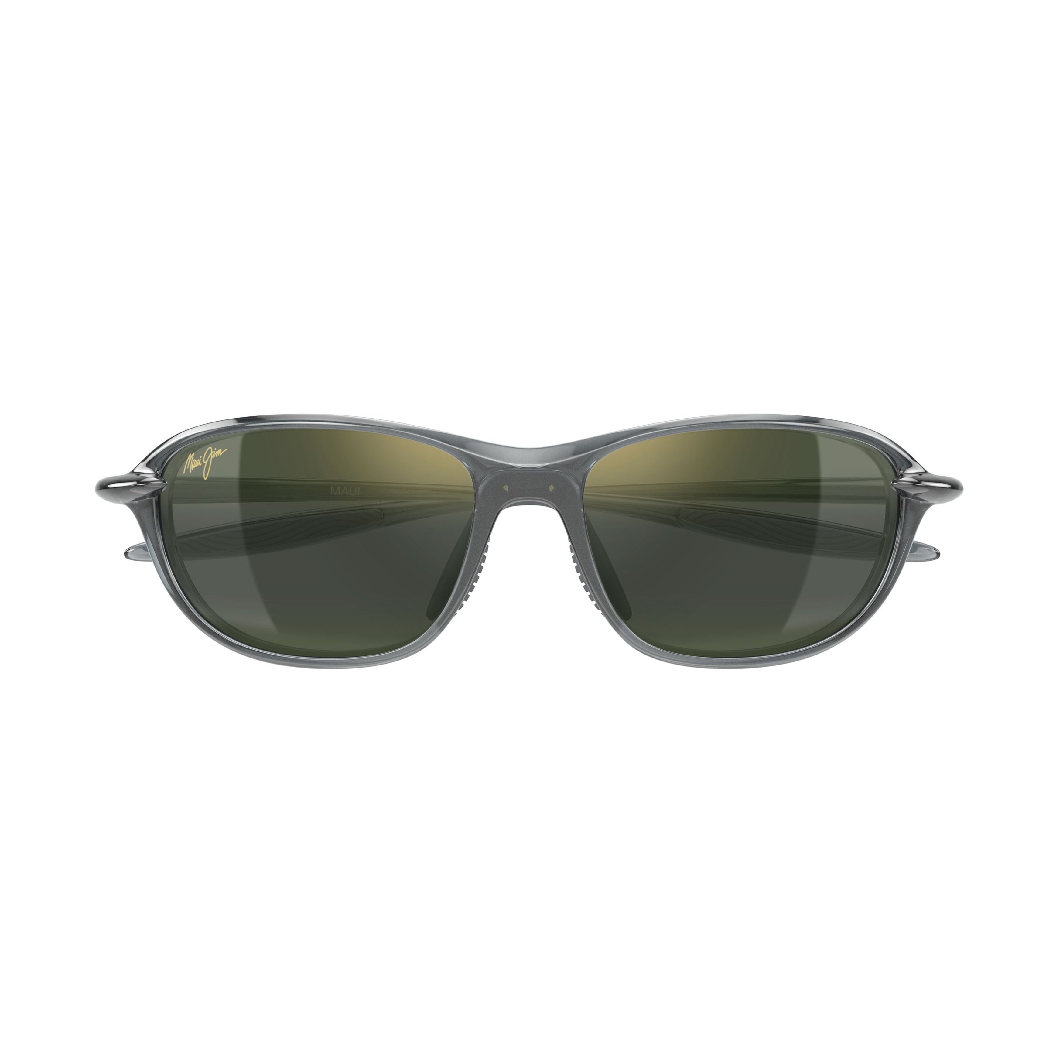 Hookipa Ultra R Semi-Rimless Sunglasses with Dark Green Tinted Lenses