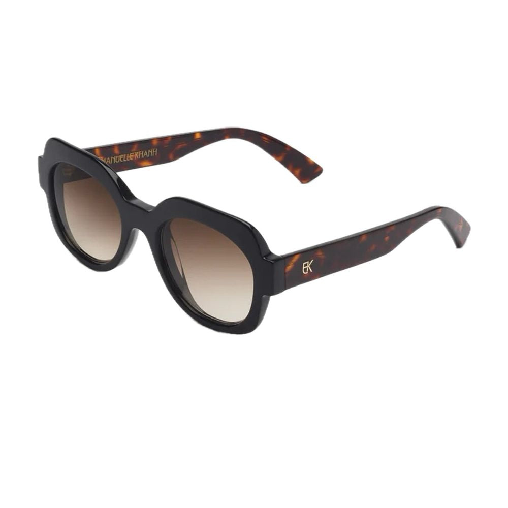 Satin Geometric Bio-Nylon Acetate Sunglasses