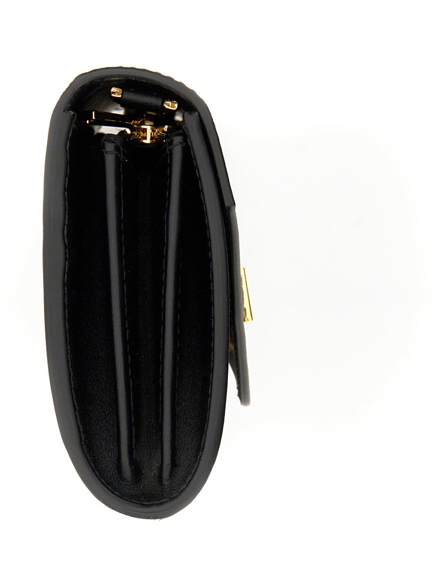 Rectangular Calf Leather Wallet