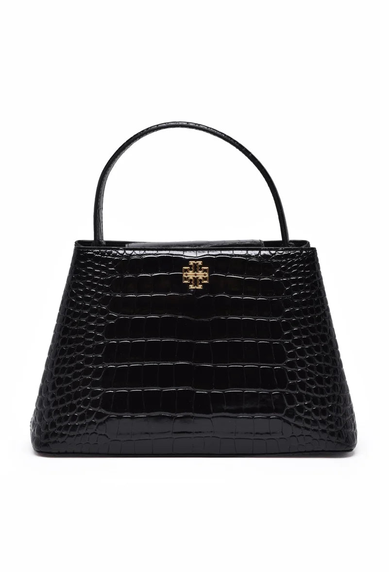 Britten Embossed Tote Bag - Black