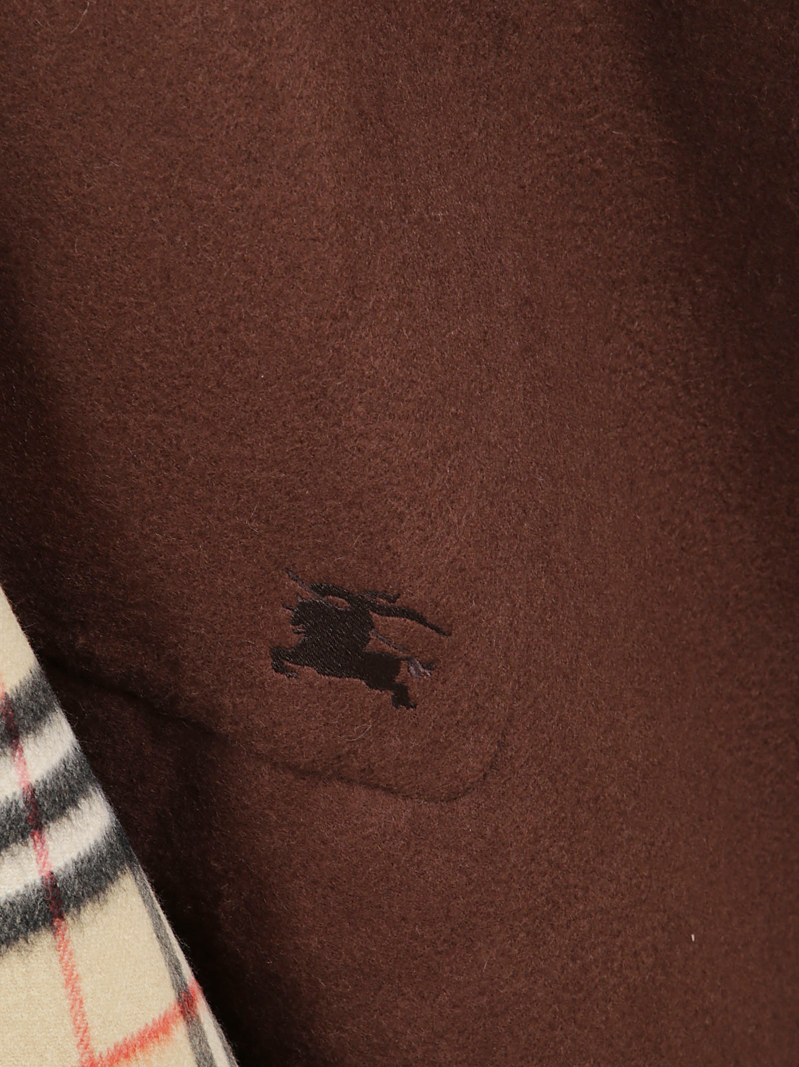 Fringe-Detail Wool And Cashmere Poncho