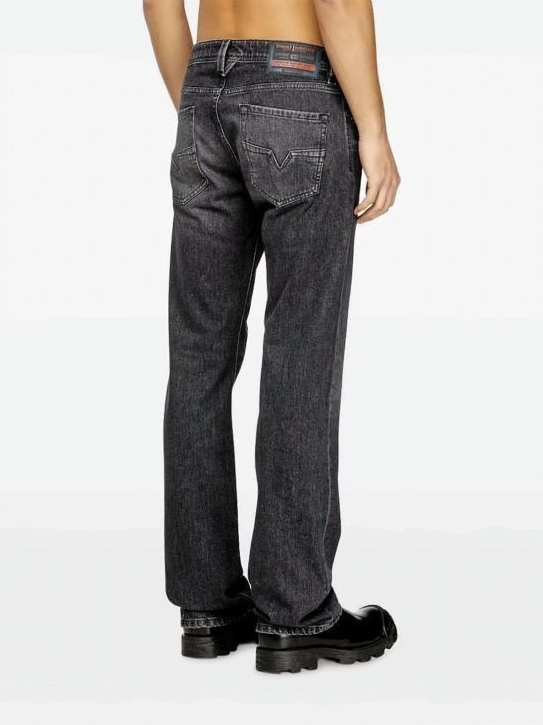 Faded Black Regular Fit Jeans