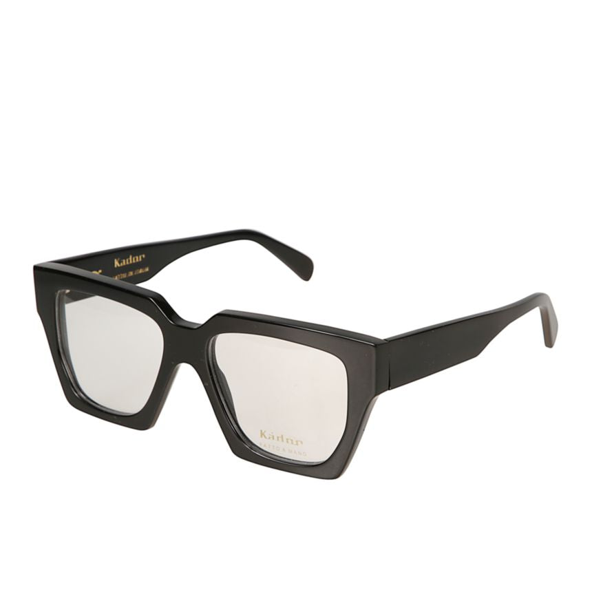 Charlize Oversized Square-Frame Sunglasses with Glossy Finish