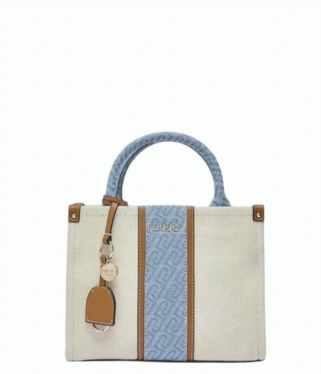 Jacquard Medium Shoulder Handbag