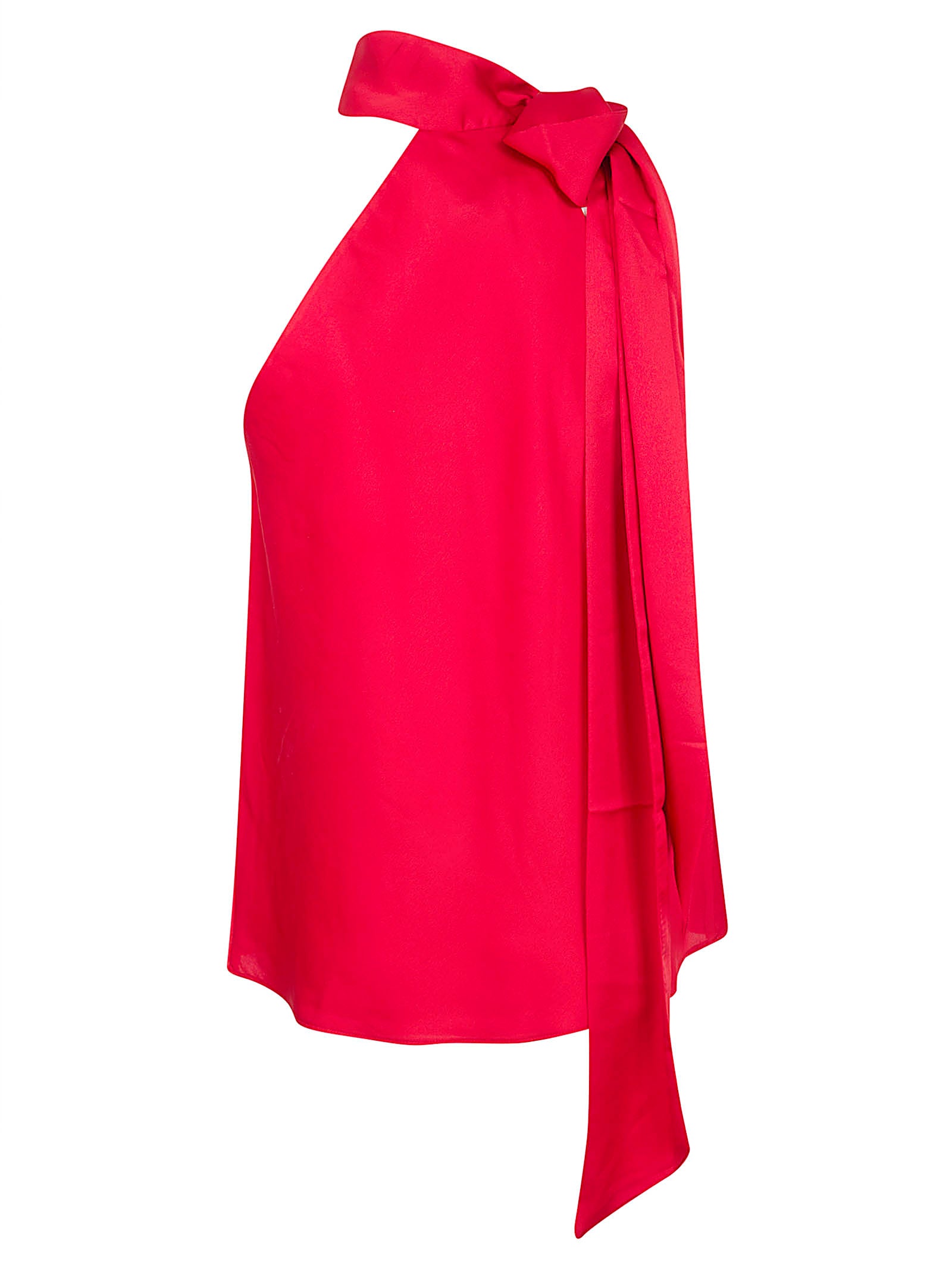 Cruise Red One-Shoulder Top