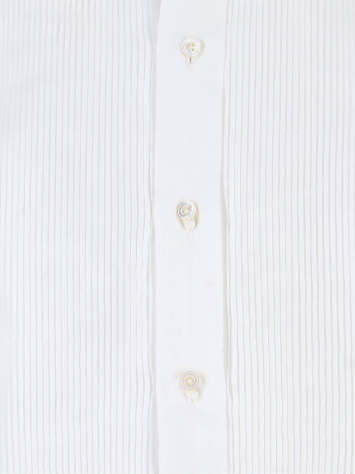 Tailored White Shirt with Structured Collar