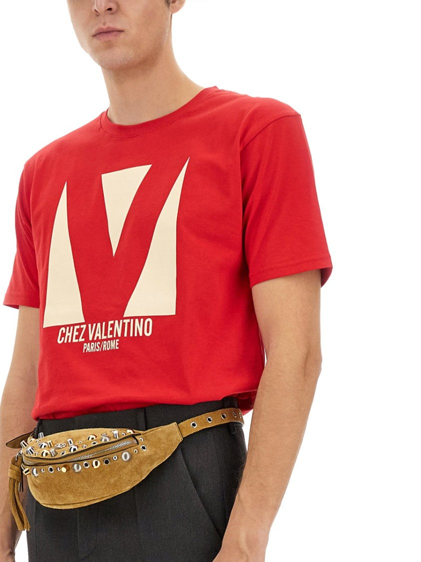 Cotton T-Shirt With Print
