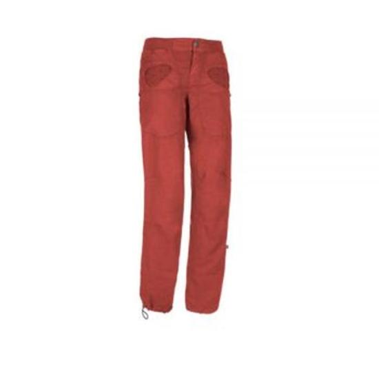 Relaxed Fit Straight Pants with Textured Fabric